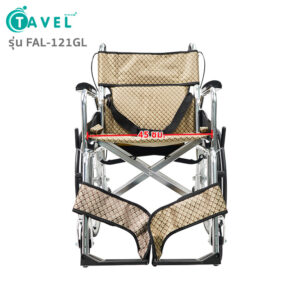 Alternative view of TAVEL [ทาเวล] วีลแชร์ รถเข็นผู้ป่วย รุ่นFAL-121GL | By Fasicare
